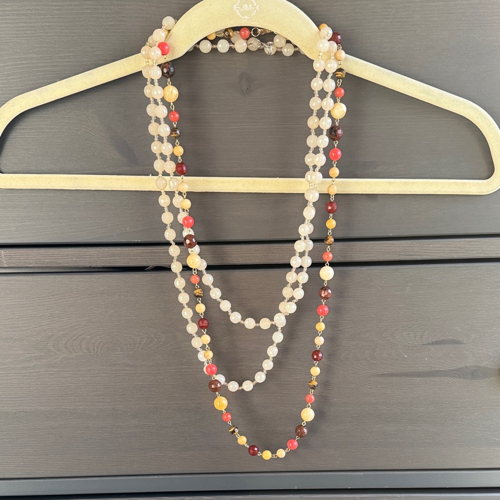 Set of two Beaded Necklace